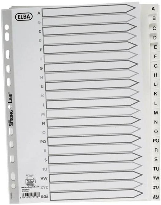 OXFORD Heftschoner Strong Line 24x32cm Mit Lesezeichen - Transparent & Strapazierfähig