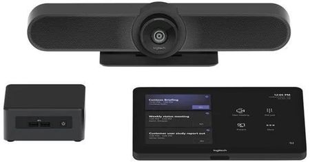 Logitech Small Microsoft Teams Rooms With Tap + Meetup Intel Nuc Video Conferencing Kit Pro Nuc11Tnki5 (Tapmupmstint)