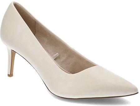 Beżowe Czółenka Tamaris Eleganckie Buty Damskie
