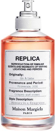 Maison Margiela REPLICA オンアデード 30ml Maison Margiela Replica On A Date Woda Toaletowa 30ml