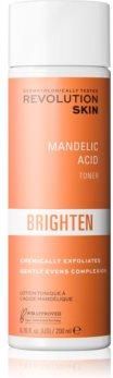 Revolution Skincare Brighten Mandelic Acid Tonik Delikatnie Złuszczający Do Wygładzenia Skóry I Zmniejszenia Porów 200 Ml