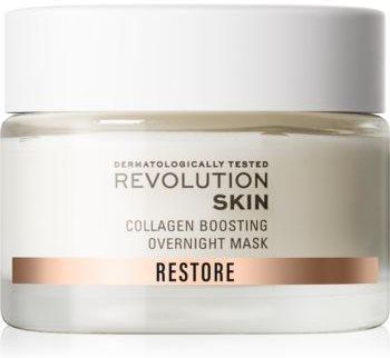 Revolution Skincare Restore Collagen Boosting Regenerujący Krem-Maska Na Noc Wspieranie Produkcji Kolagenu 50 Ml