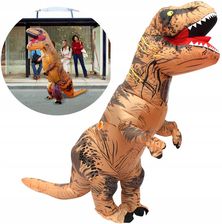 Zdjęcie Przebranie Dmuchany Dinozaur T-rex Kostium - Skarżysko-Kamienna