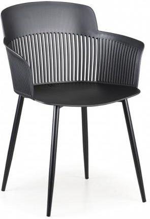 B2B Partner Plastikowe Krzesło Barowe Molly Czarne 422022