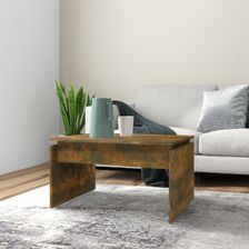 vidaXL Stolik Kawowy Przydymiony Dąb 68X50X38 Cm 825840