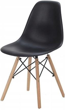 Ekspand Krzesło Dsw Plastikowe Salon Jadalnia Czarne Cf1D1576-5C77-4803-A27B-C1Ae8Bccbc46