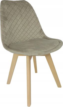 Meble Moskała Krzesło Tapicerowane Skandynawskie Rio Beżowe Dc246D60-D617-4653-90D5-8322F3F28C7A