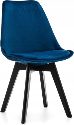 New Home Krzesło Skandynawskie Z Poduszką Dublin Welurowe Ed775322-5C4B-47D4-Aa78-A5Bda28C2165