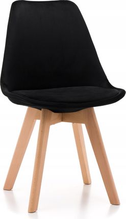 New Home Krzesło Skandynawskie Z Poduszką Dublin Welurowe Df94321D-9D3A-46C9-A6Be-290B037362Df
