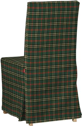 Dekoria Sukienka Na Krzesło Henriksdal Długa Zielono Czerwona Kratka Bristol 592-142-69