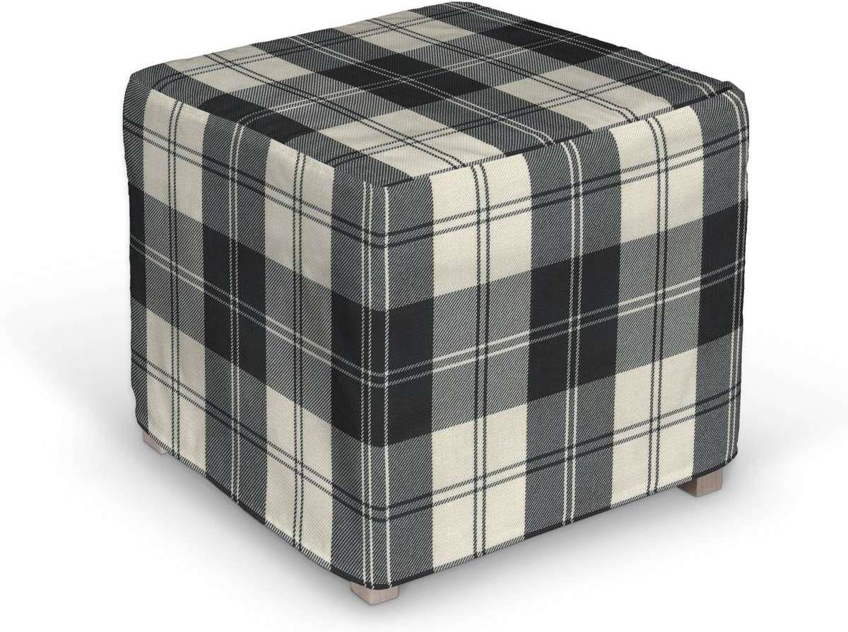 Housse De Remplacement Pour Pouf Solsta Pällbo - Crème Blanc, 100% Polyester, Compatible Avec Le Modèle Original