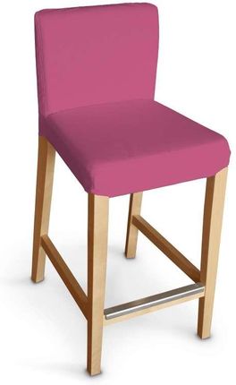 Dekoria Sukienka Na Krzesło Barowe Henriksdal Krótka Różowy Loneta 599-133-60