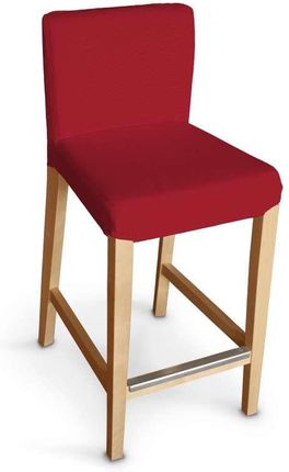 Dekoria Sukienka Na Krzesło Barowe Henriksdal Krótka Czerwony Etna 599-705-60