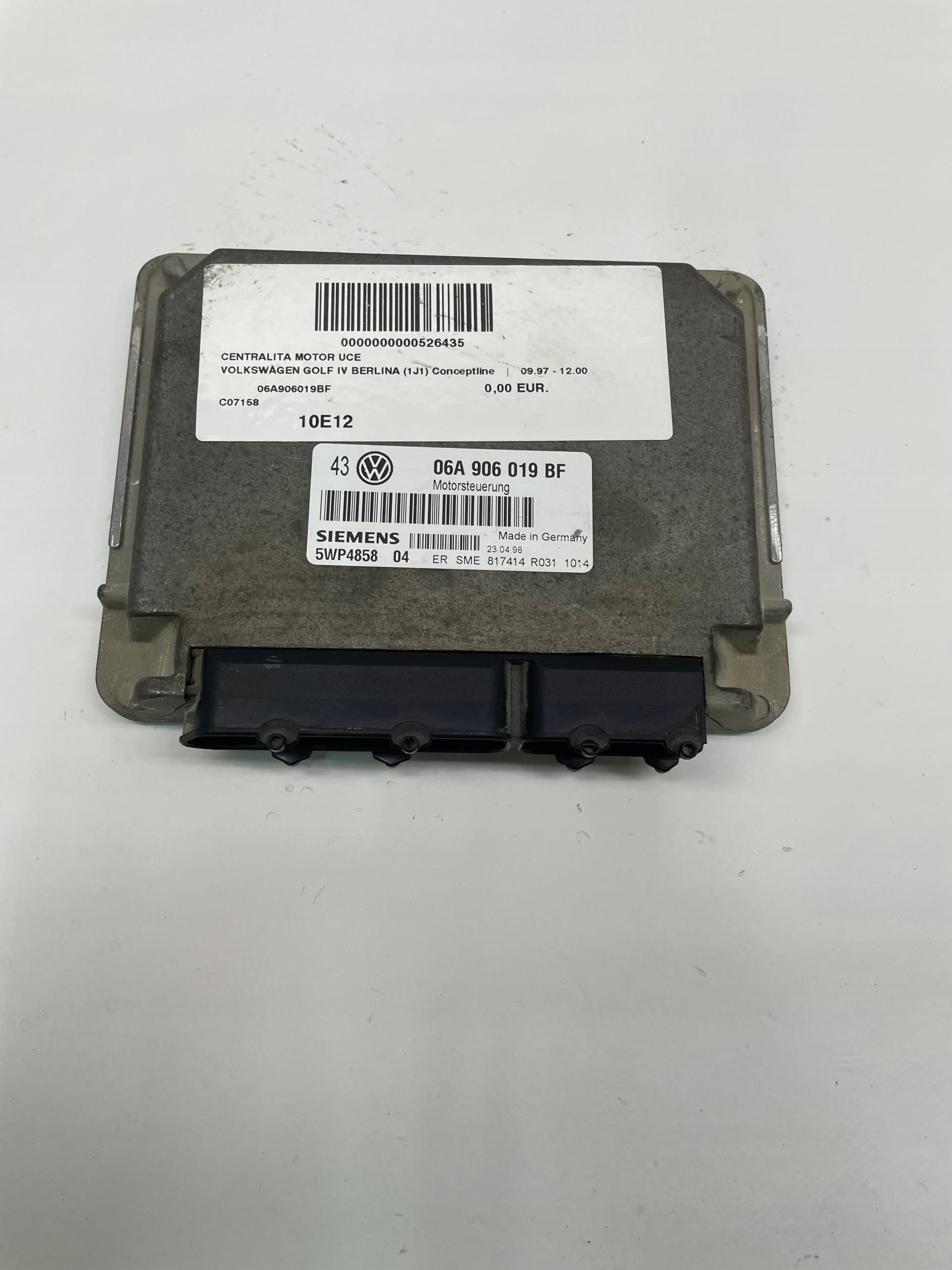 Siemens Komputer Silnika Vag 06A906019Bf 5Wp485804 - Opinie i ceny na ...