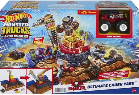 Hot Wheels Monster Trucks Arena Smashers Piramida demolki Bone Shakera HNB96