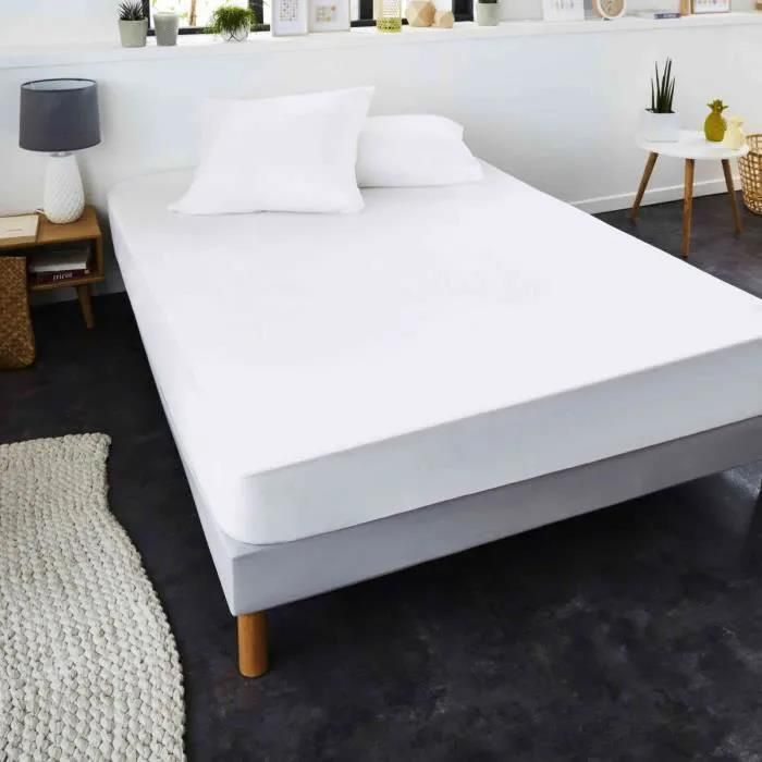 SWEET NIGHT Sweetnight - Volledige hoes voor matras, waterdicht, 140 x 200 cm, tegen vlekken en mijten, renovatiematras, ritssluiting, zonder chemische behandeling, EP. tot 30 cm