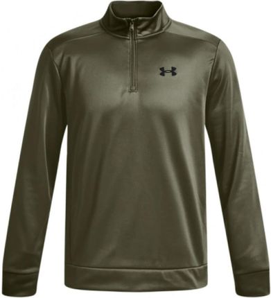 Męska bluza treningowa nierozpinana bez kaptura Under Armour UA Armour Fleece 1/4 Zip - oliwkowa/khaki