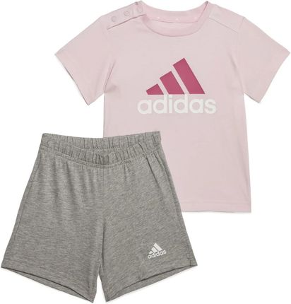 Dziecięca Koszulka i spodenki Adidas I BL CO T Set Hr5886 – Różowy