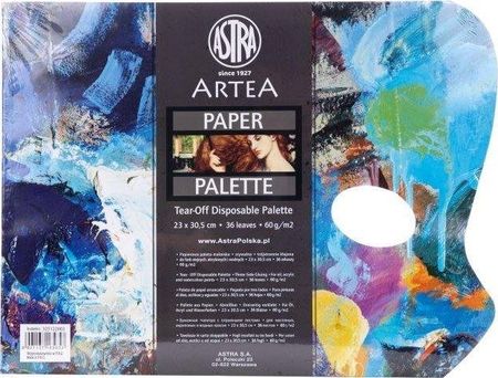 Astra Paleta papierowa 36 kartek 60g, 23x30,5