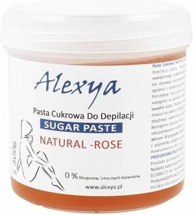 ALEXYA PASTA CUKROWA DO DEPILACJI ROSE 300G