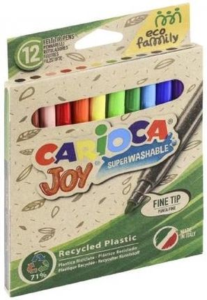 Pisaki Ecofamily Joy 12 Kolorów Carioca