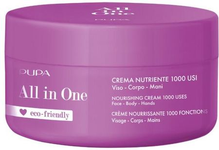 Pupa All In One Nourishing Cream Odżywczy Krem ​​Do Twarzy Rąk I Ciała 1000 Aplikacji 350 ml