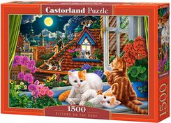 Zdjęcie Castorland Kocięta Na Dachu 1500El. - Dąbrowa Górnicza