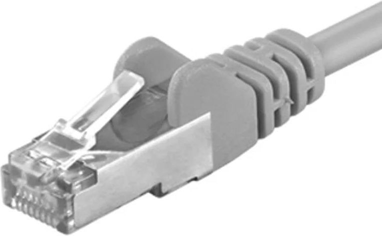PremiumCord Netwerkkabel, Ethernet, LAN & patchkabel CAT6a, 10 Gbit/s, S/FTP PIMF afscherming, AWG 26/7, 100% Cu, snel flexibel en robuust RJ45-kabel, blauw, 0,25 m