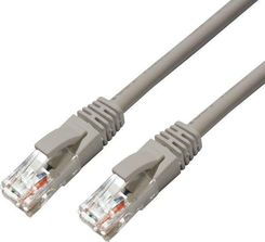 Microconnect Cat6A Utp 0.5M szary Lszh