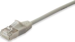 Equip Patch Cat6A S/Ftp 2Xrj45 0.25M beżowy(Sstp) Slim