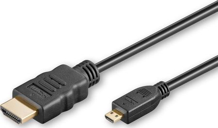 Microconnect Hdmi Micro - 4.5M Czarny (Hdm19194.5V2.0D)