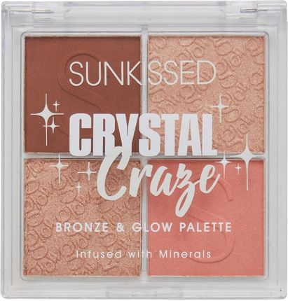 Sunkissed Crystal Craze Paleta Do Twarzy Bronze & Glow