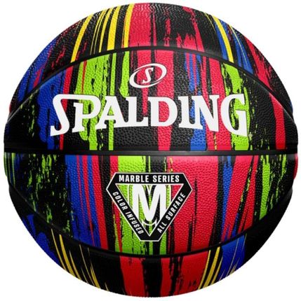 Spalding Marble Ball 84398Z Wielokolorowy