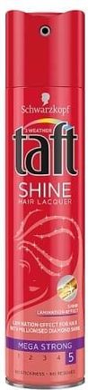 Taft Shine Hair Lacquer Lakier Do Włosów W Sprayu Mega Strong 250ml