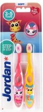Zdjęcie Jordan Step By Step (3-5 lat), Szczoteczka Do Zębów Soft, 2szt. - Czarna Białostocka