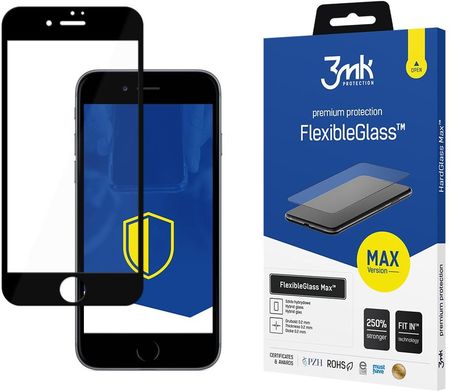 Apple Iphone 7/8 Plus Black - 3MK Flexibleglass Max