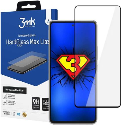 3MK Szkło Hartowane Hardglass Max Lite Do Samsung Galaxy A53 5G Black