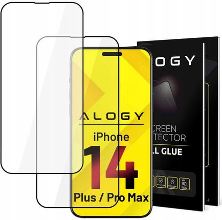 Szkło x2 Full Glue do iPhone 14 Pro Max 14 Plus