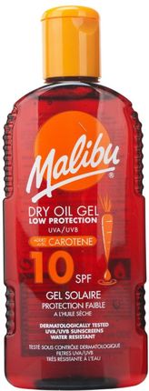 Malibu Dry Oil Gel Suchy Olejek W Żelu SPF10 200ml