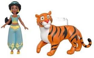 Mattel Disney Princess Mała lalka Księżniczka Jasmine i Rajah HLW82 HLW83