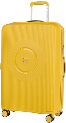 Średnia walizka PUCCINI MYKONOS PP021B 6 Żółta
