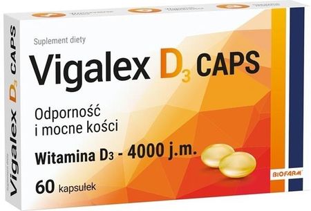 Vigalex D3 Caps 4000 j.m. 60kaps
