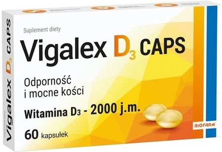 Vigalex D3 Caps 2000 j.m. 60kaps