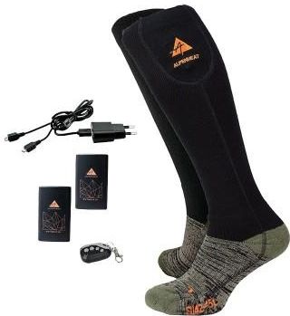Podgrzewane skarpetki ALPENHEAT Fire-Socks RC wool S