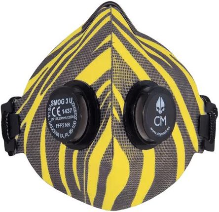 Filter Service Antysmogowa Półmaska Filtrująca Smog Maska 3U Z Printem Osy