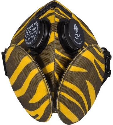 Filter Service Antysmogowa Półmaska Filtrująca Smog Maska 4U W Kolorze Czarno Żółtym Osa