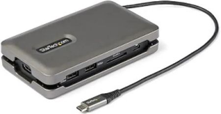 StarTech.com - DKT31CSDHPD3 - Wieloportowy adapter USB-C - USB C na 4K60Hz HDMI 2.0, 100W PD/SD/Micr