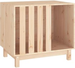 Zdjęcie Vidaxl Domek Dla Psa 70X50X62cm Lite Drewno Sosnowe Brąz (822481) - Gdynia