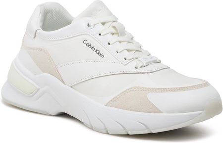Calvin Klein sneakersy ELEVATED RUNNER LACE UP kolor biały HW0HW01442