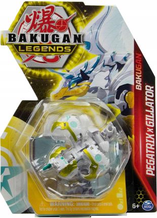 Spin Master Bakugan Legends Figurka Pegatrix X Gillator +Karty